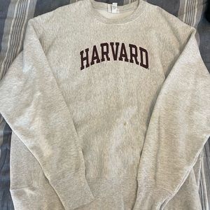 Campion Reverse weave Harvard crew neck